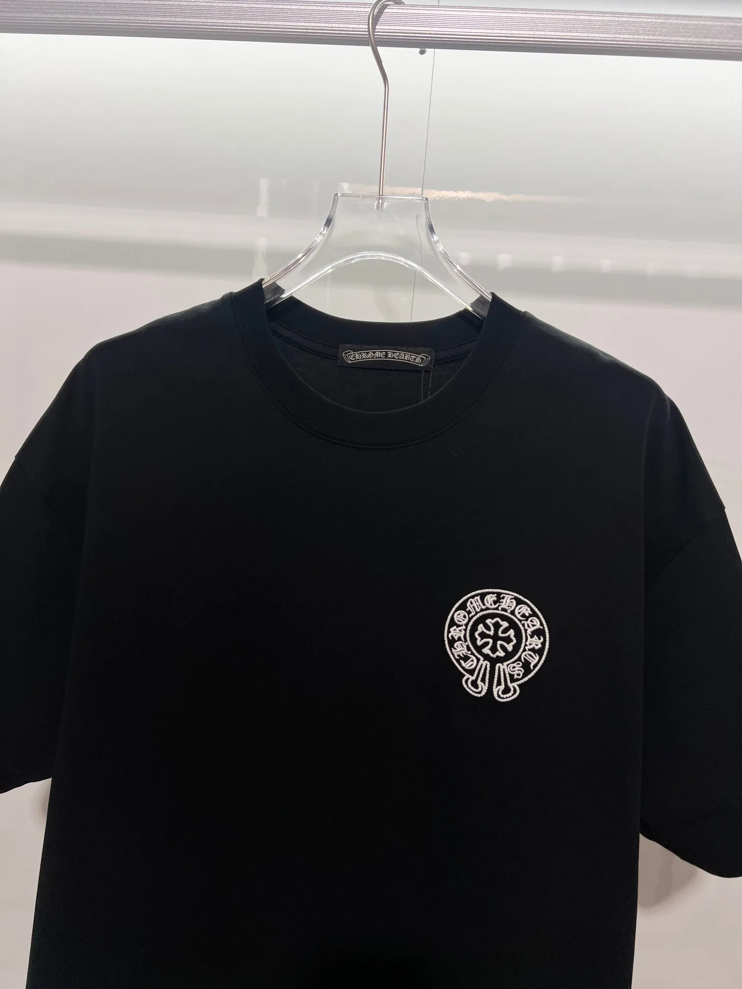 Chrome Hearts/ Quality T Classic LOGO Same Style 2026ss Quality Versatile Quality : Black.White Size：S M L XL